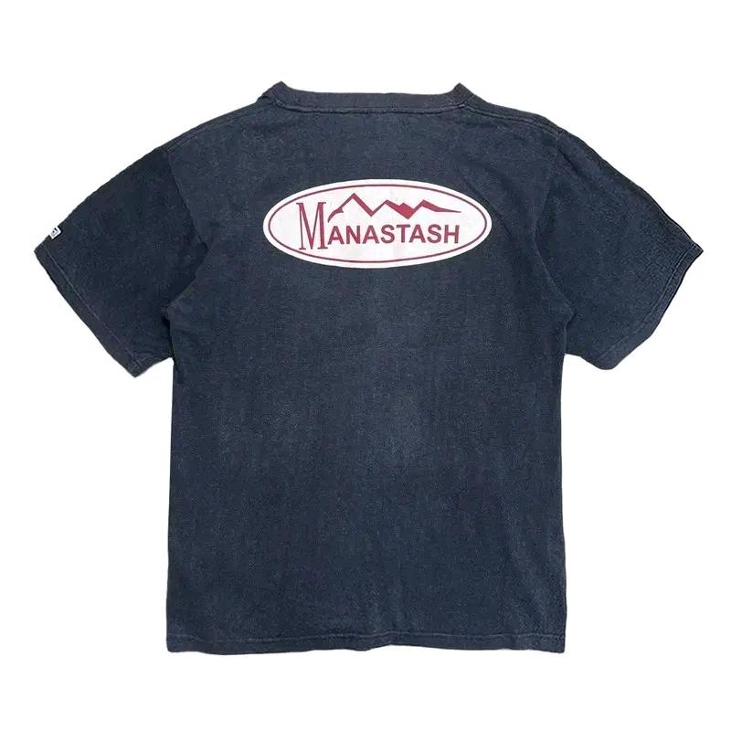 MANASTASH 90s 티셔츠 블랙 M 7