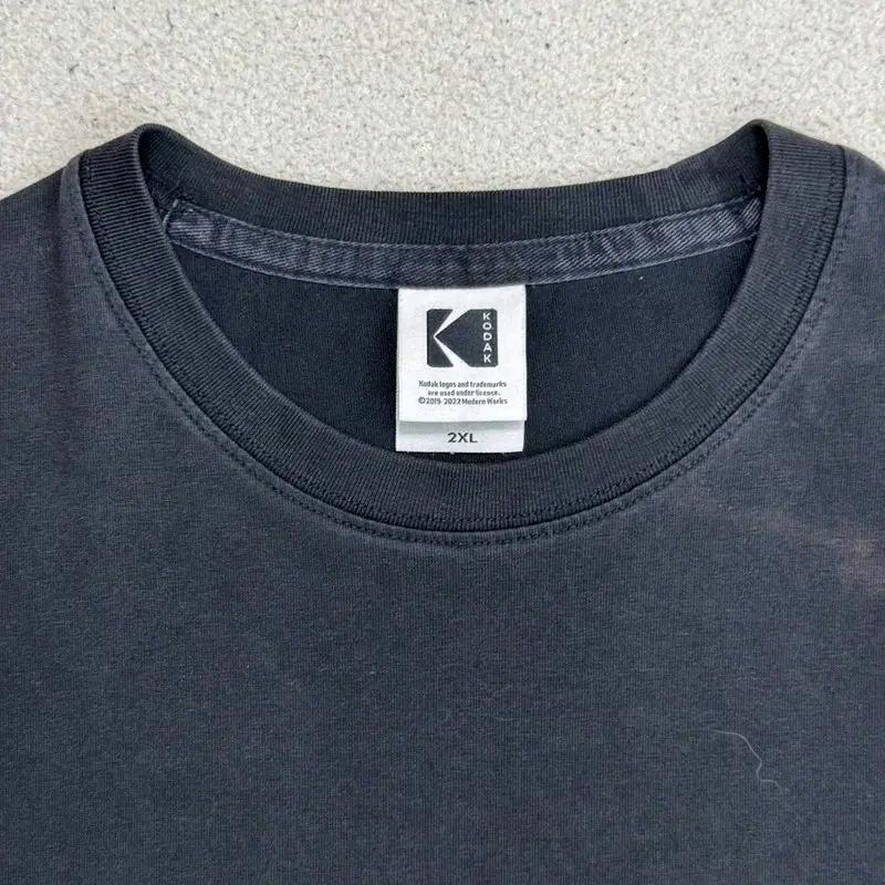 KODAK APPAREL 빅로고 반팔 티셔츠 2XL 3
