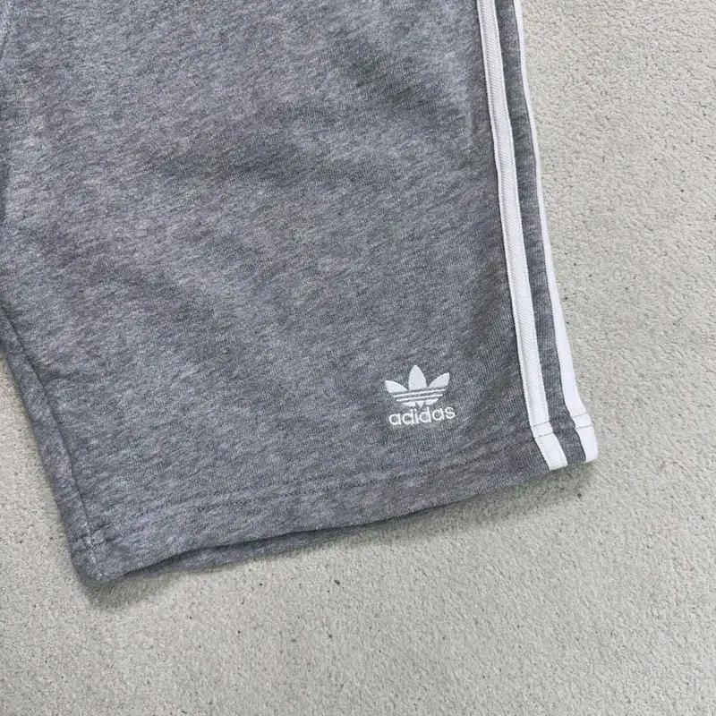 ADIDAS 트랙 숏팬츠 그레이  L 3