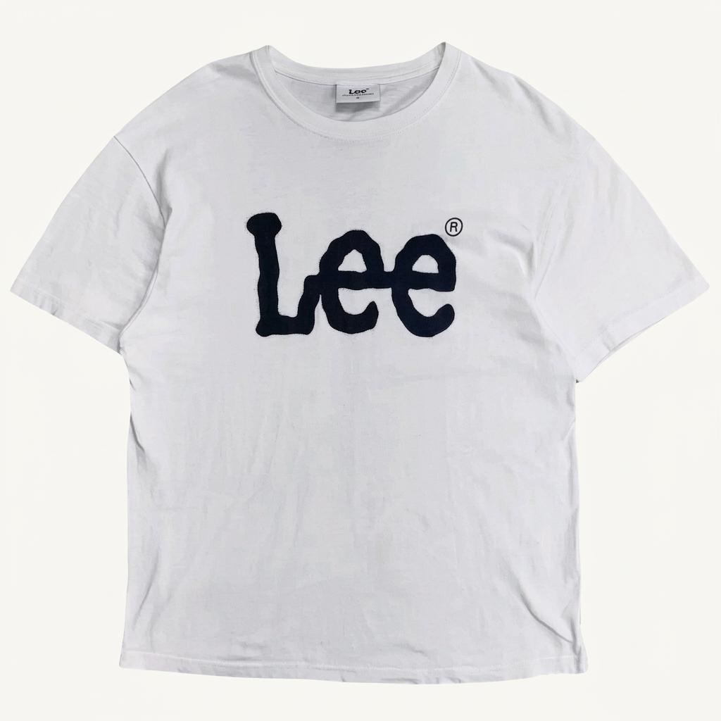 LEE 스프레이 로고 반팔티 S 1