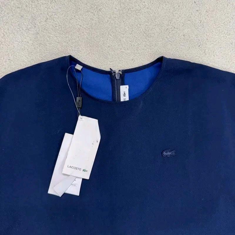 새상품 LACOSTE 원피스 네이비 36 4