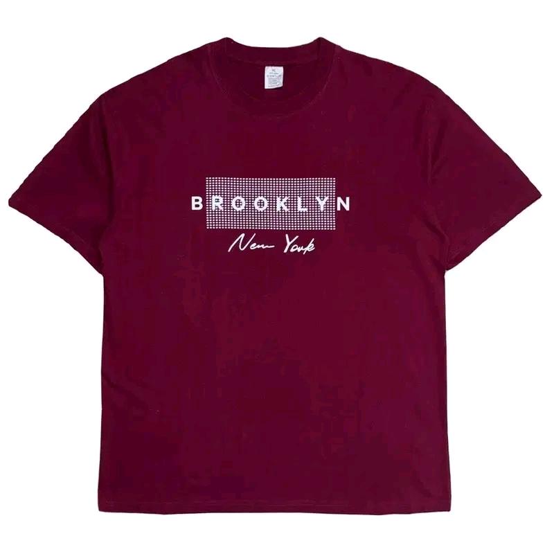 Brooklyn 프린팅 크루넥 반팔티 XL 2