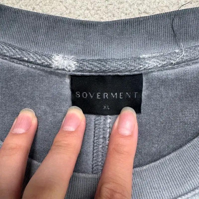 SOVERMENT 피그먼트 다잉 티셔츠 XL 4