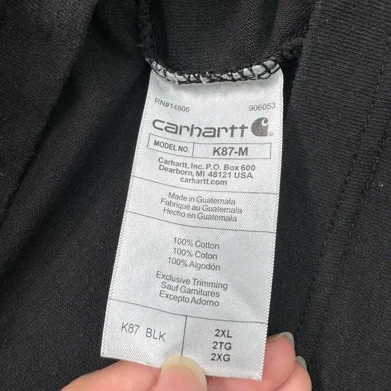 CARHARTT K87 포켓 반팔티 2XL 8