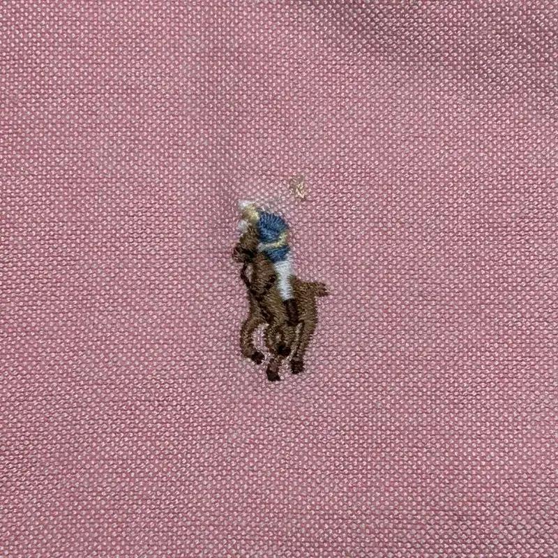 RALPH LAUREN 걸즈 슬리브리스 핑크 셔츠 OS 3