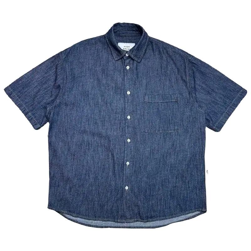 AVANDRESS 반팔 데님 셔츠 M 2