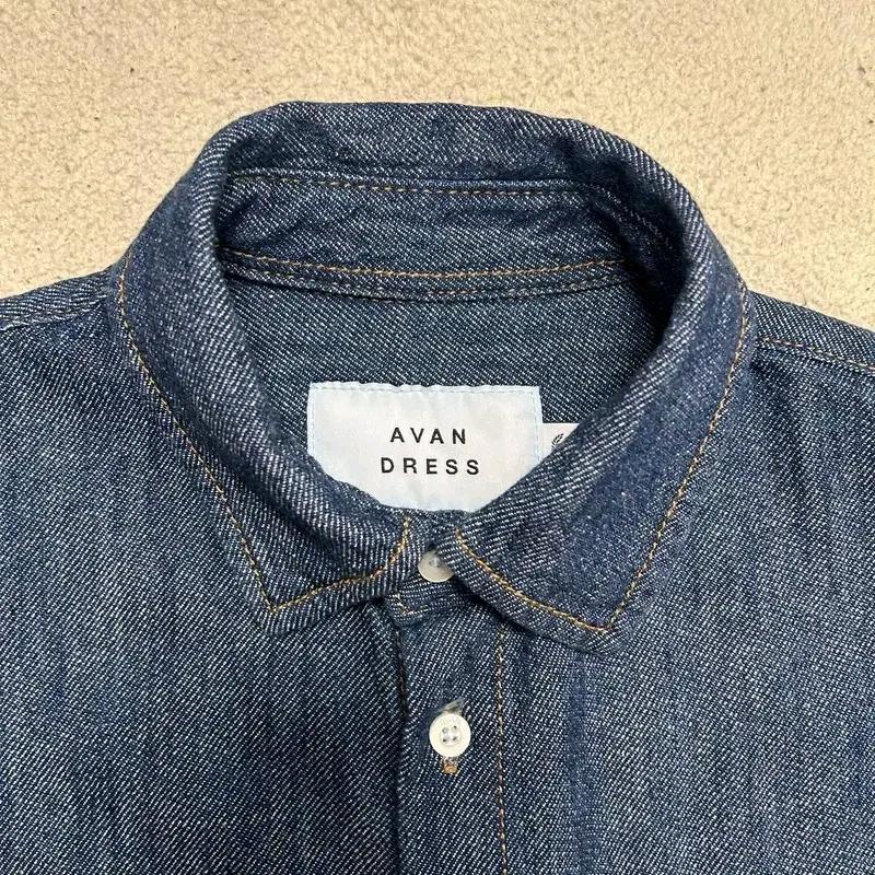 AVANDRESS 반팔 데님 셔츠 M 5