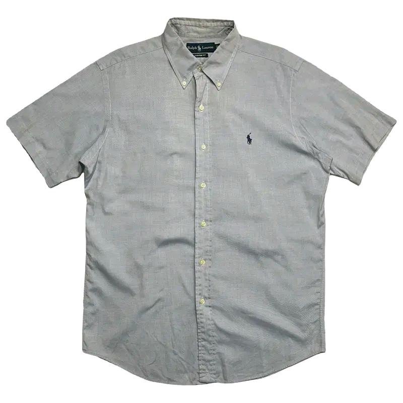 POLO RALPH LAUREN 블루 반팔 셔츠 42 2