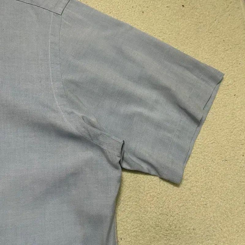 POLO RALPH LAUREN 블루 반팔 셔츠 42 4