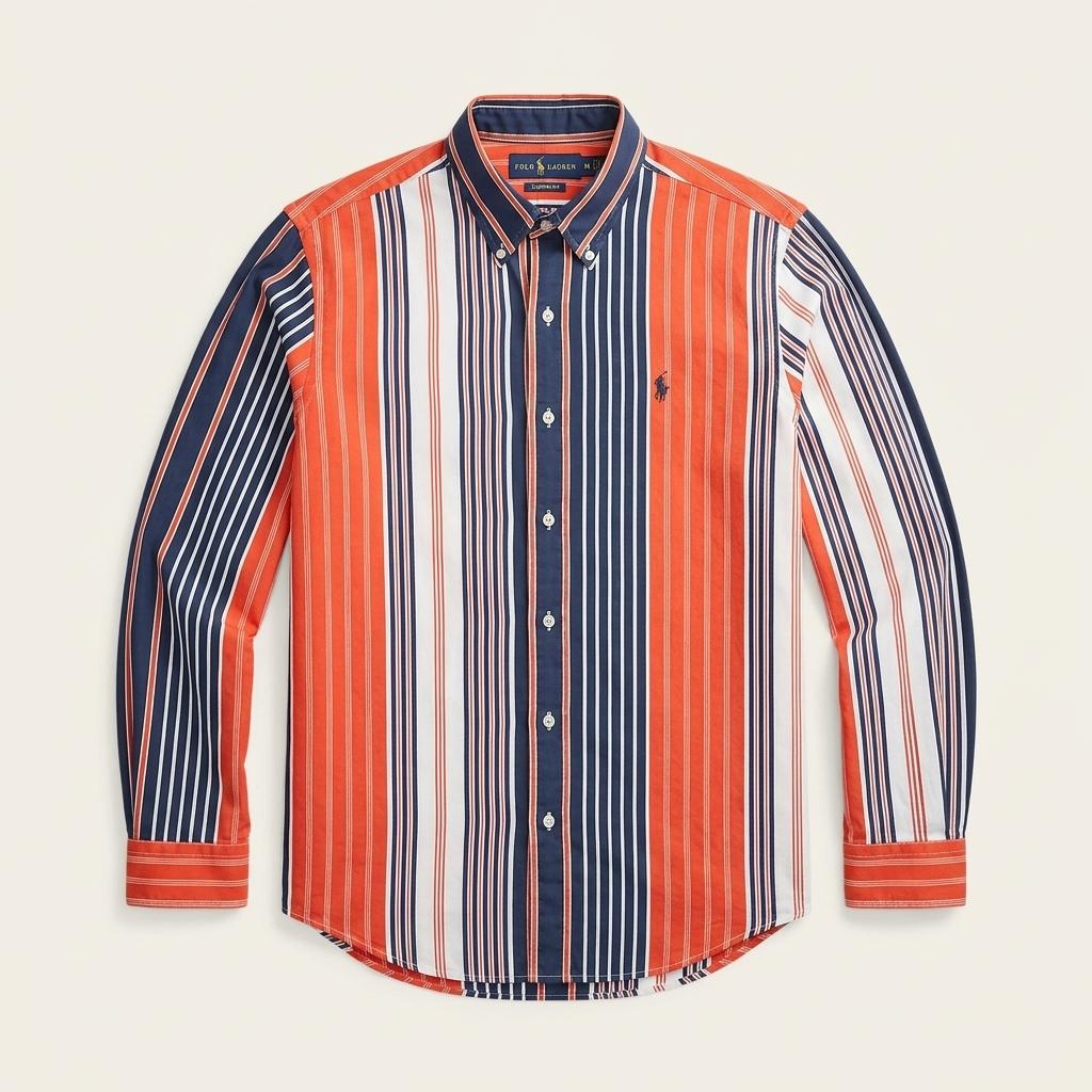 POLO RALPH LAUREN 멀티 스트라이프 셔츠 M 1
