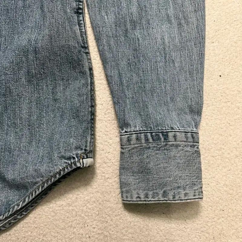 LEVI'S 웨스턴 투포켓 데님 셔츠 S 3
