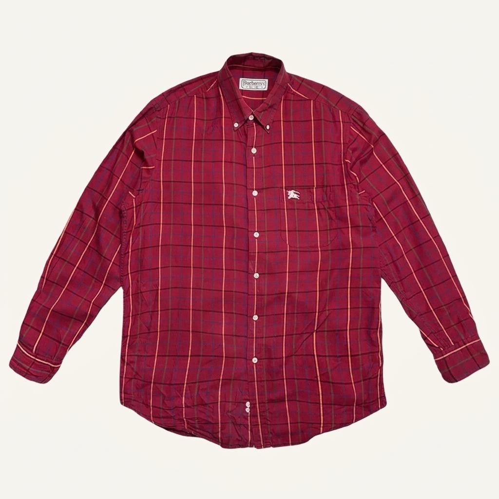 BURBERRYS 레드 체크 셔츠 41 (L) 1