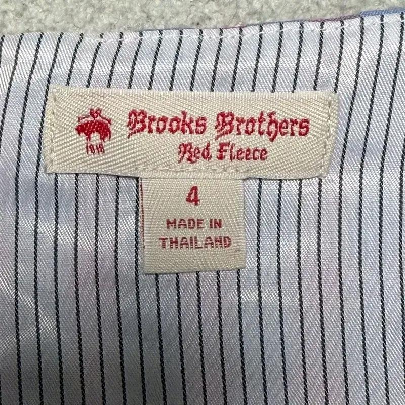 BROOKS BROTHERS 체크 원피스  핑크 4 7