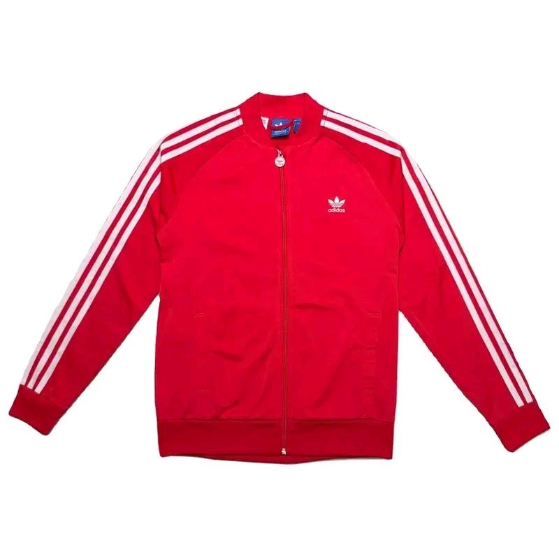 ADIDAS 트랙 자켓 레드 79 2