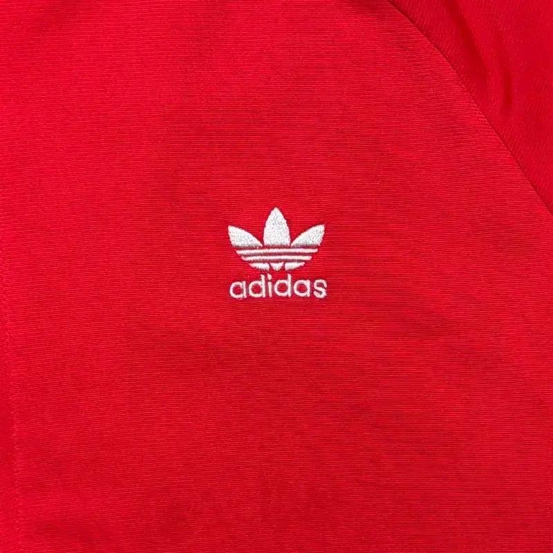 ADIDAS 트랙 자켓 레드 79 3