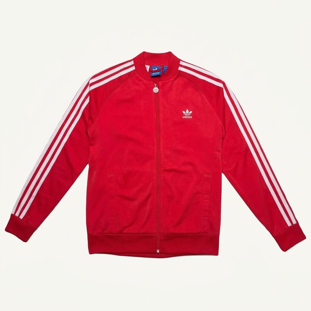 ADIDAS 트랙 자켓 레드 79 1