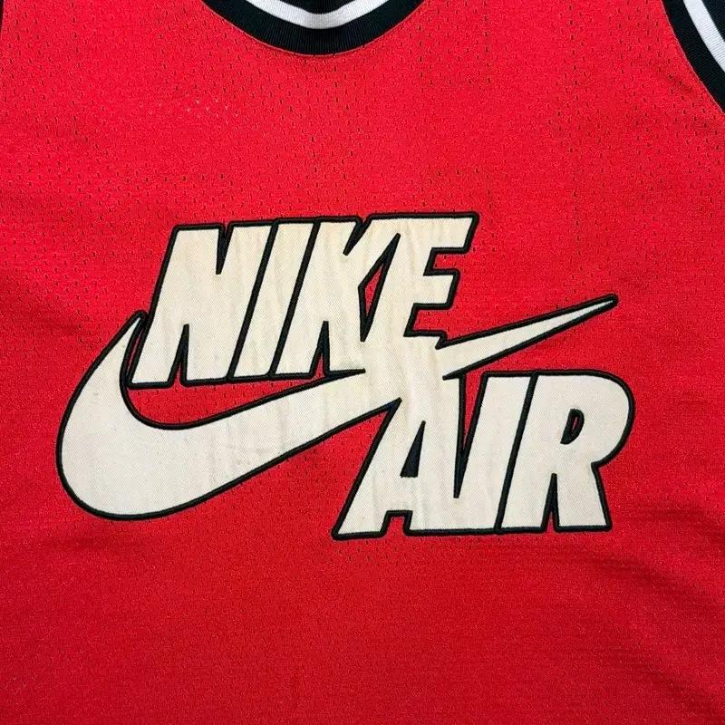 NIKE 에어 농구 유니폼 레드 L 3