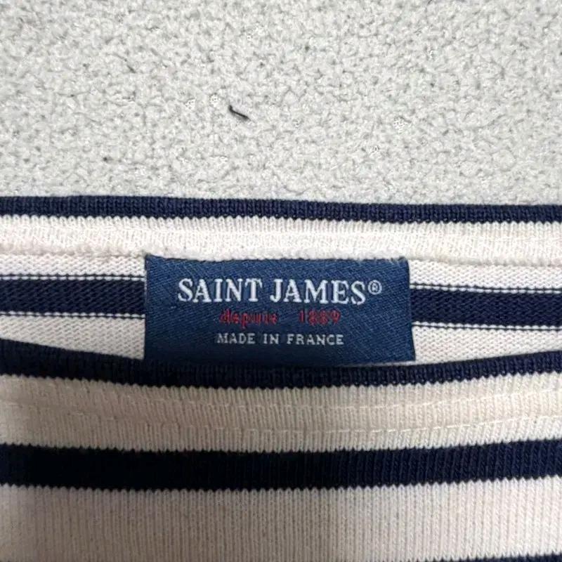 SAINT JAMES 스트라이프 보트넥 티셔츠 XS 4