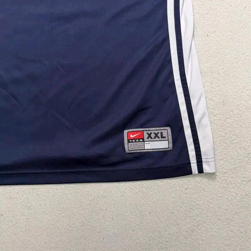 NIKE 드라이핏 올드스쿨 농구 슬리브리스 티 네이비 XXL 7
