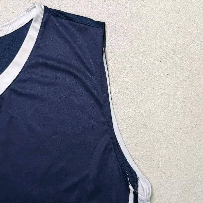 NIKE 드라이핏 올드스쿨 농구 슬리브리스 티 네이비 XXL 6