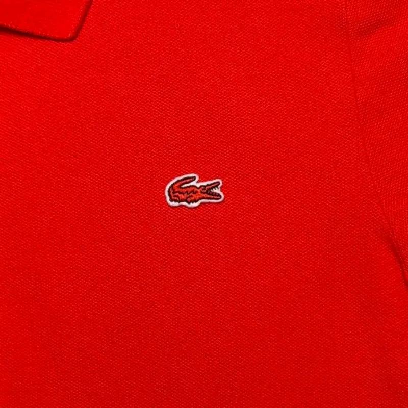 LACOSTE 폴로 반팔 PK 원피스 오렌지 36 3