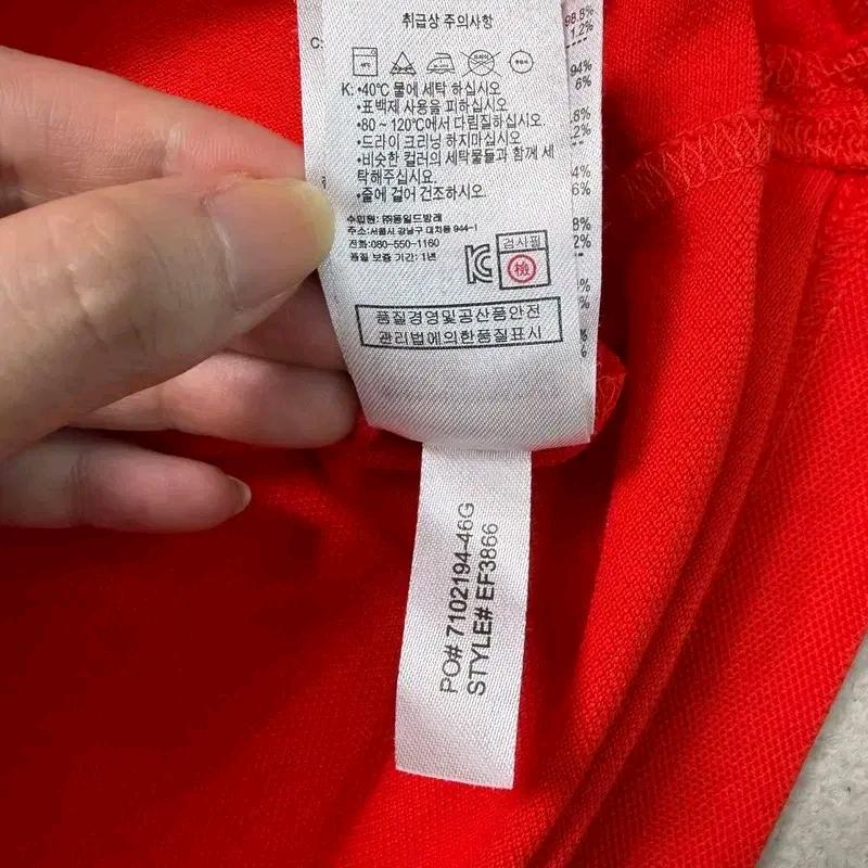LACOSTE 폴로 반팔 PK 원피스 오렌지 36 10