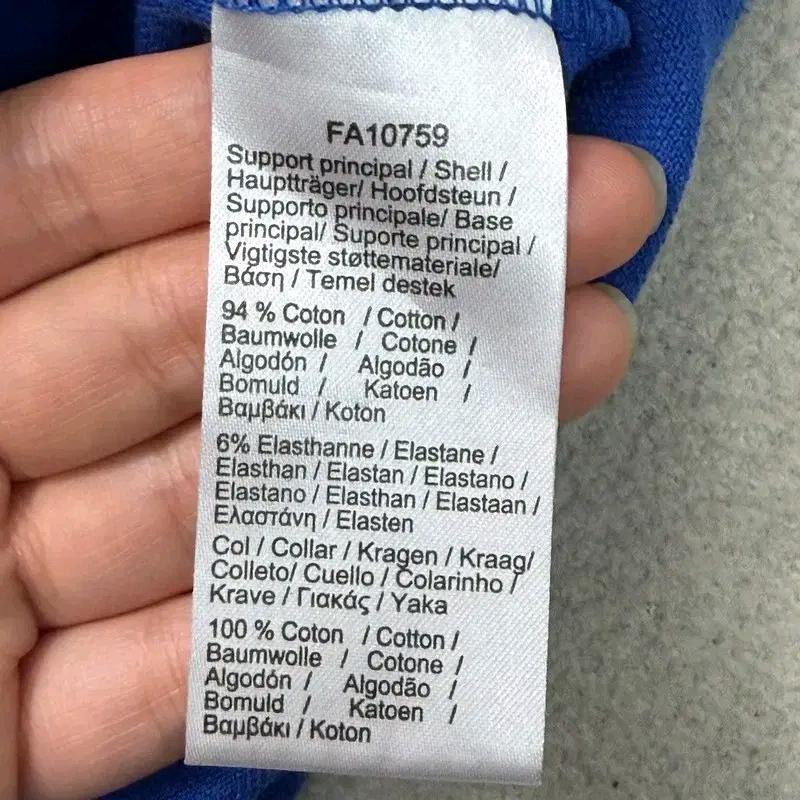 LACOSTE 폴로 반팔 PK 원피스 블루 32 9