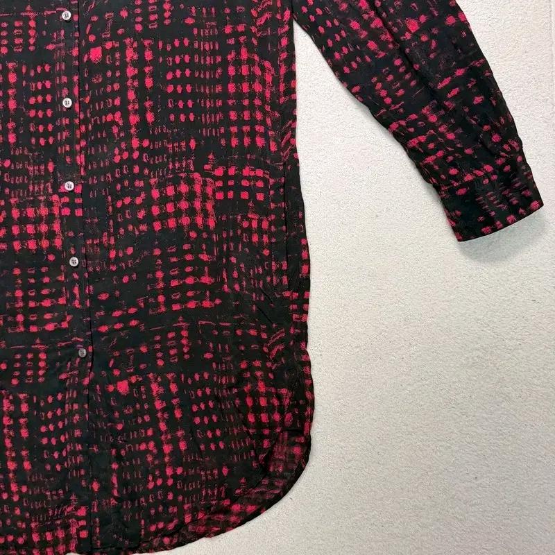 ISABEL MARANT 에뚜왈 실크 셔츠 원피스 블랙 0 4