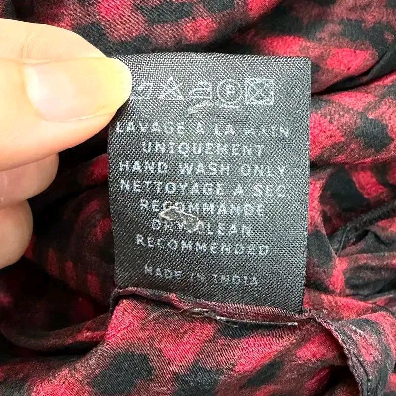 ISABEL MARANT 에뚜왈 실크 셔츠 원피스 블랙 0 7