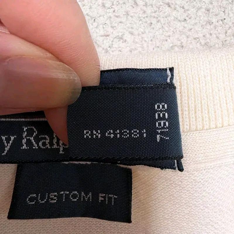 POLO BY RALPH LAUREN 폴로 PK 반팔 티셔츠 크림 L 8
