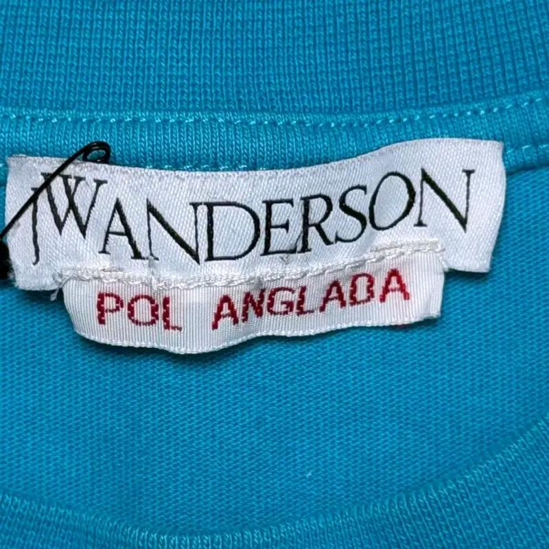 JWANDERSON  RUGBY FACE 프린팅 반팔 티셔츠 블루 S 4
