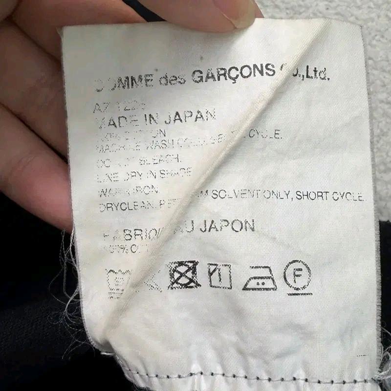COMME DES GARCONS 더블 하트 반팔 티셔츠 블랙  L 9