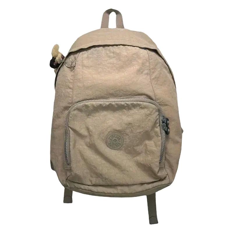 KIPLING 베이지 브라운 빅백팩 2