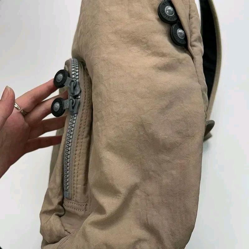 KIPLING 베이지 브라운 빅백팩 6
