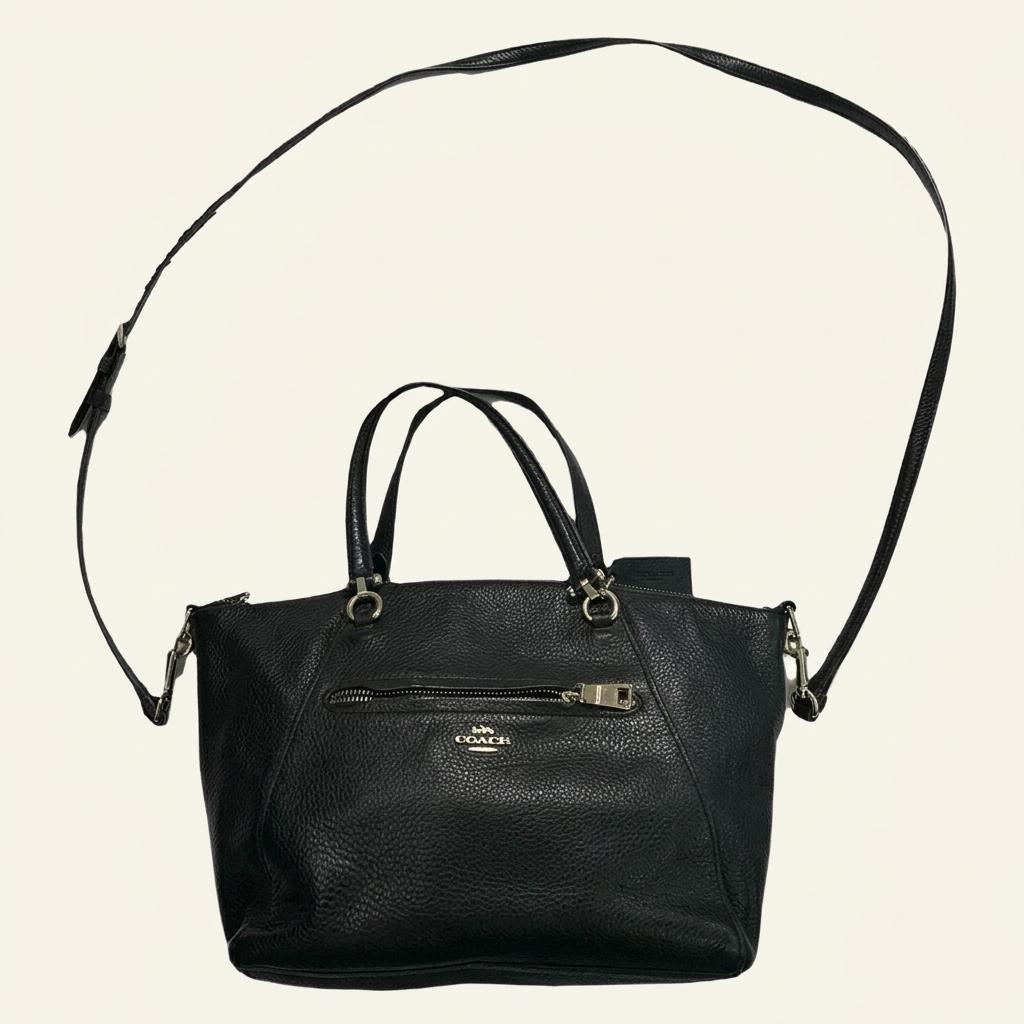 COACH 프레리 사첼 크로스 바디백 블랙 1