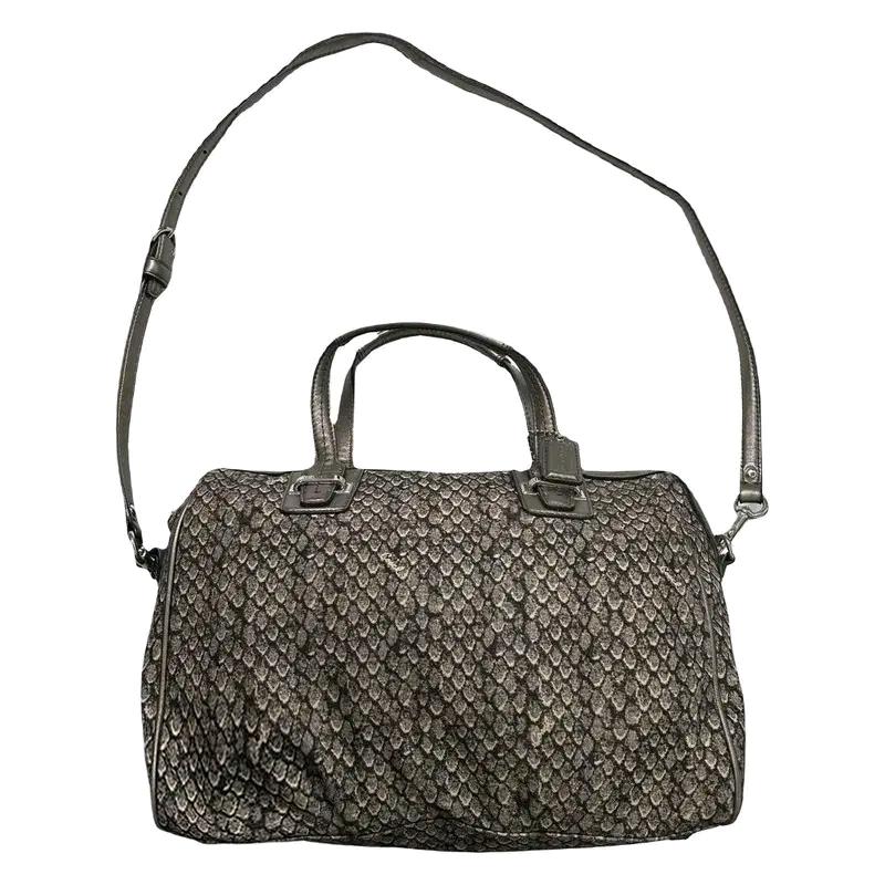 COACH Taylor Snake Print Satchel 토트백 2