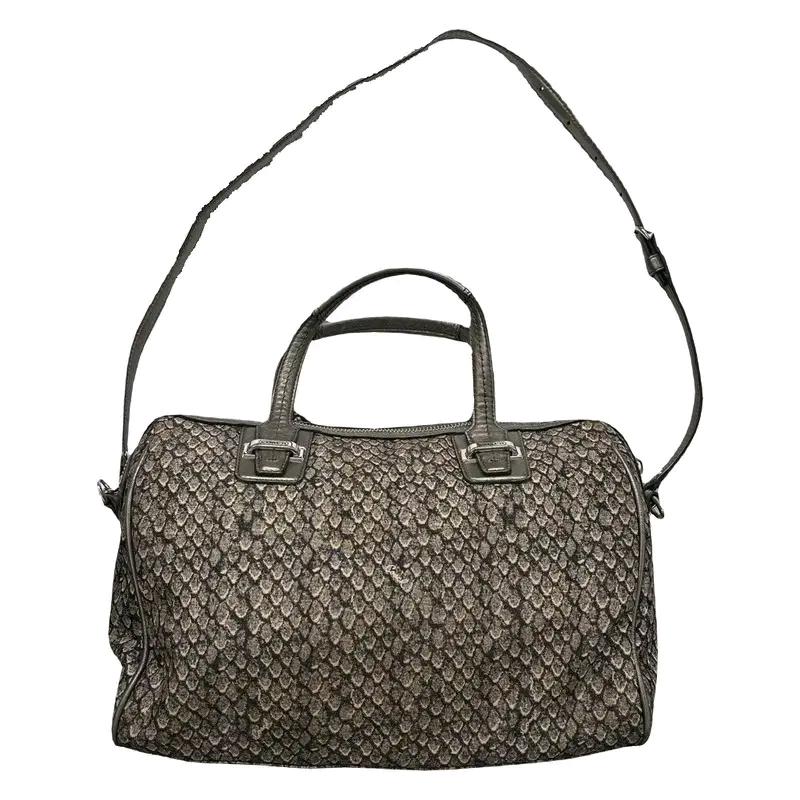 COACH Taylor Snake Print Satchel 토트백 10