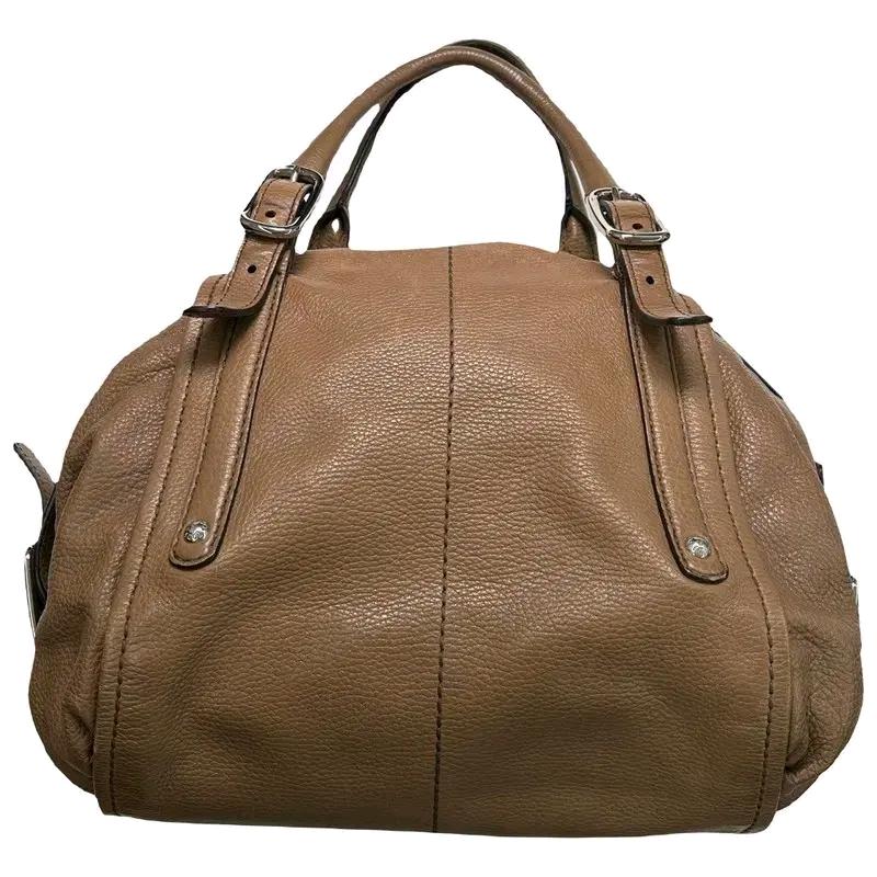 TODS 토즈레더 토트백 브라운 8