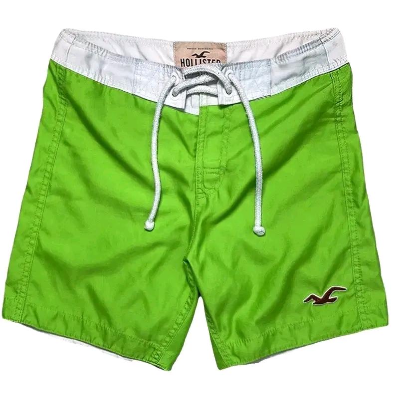 HOLLISTER 스윔 트렁크 팬츠 그린 XS 2