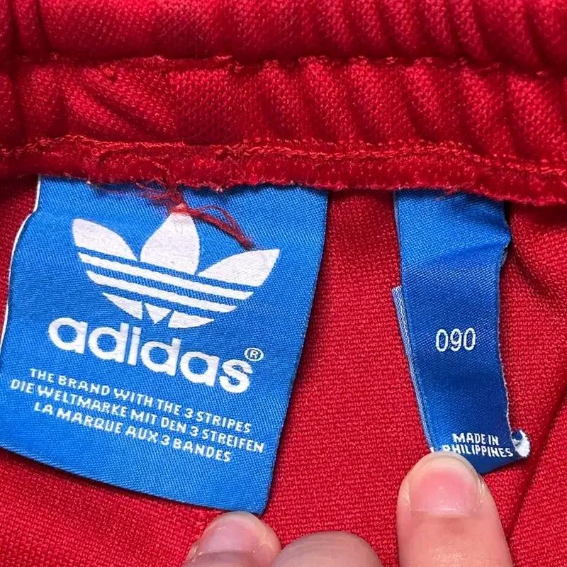 ADIDAS 파이어버드 트랙팬츠 레드 90 4