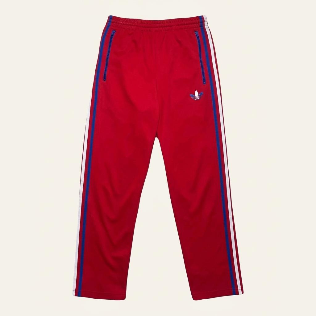 ADIDAS 파이어버드 트랙팬츠 레드 90 1