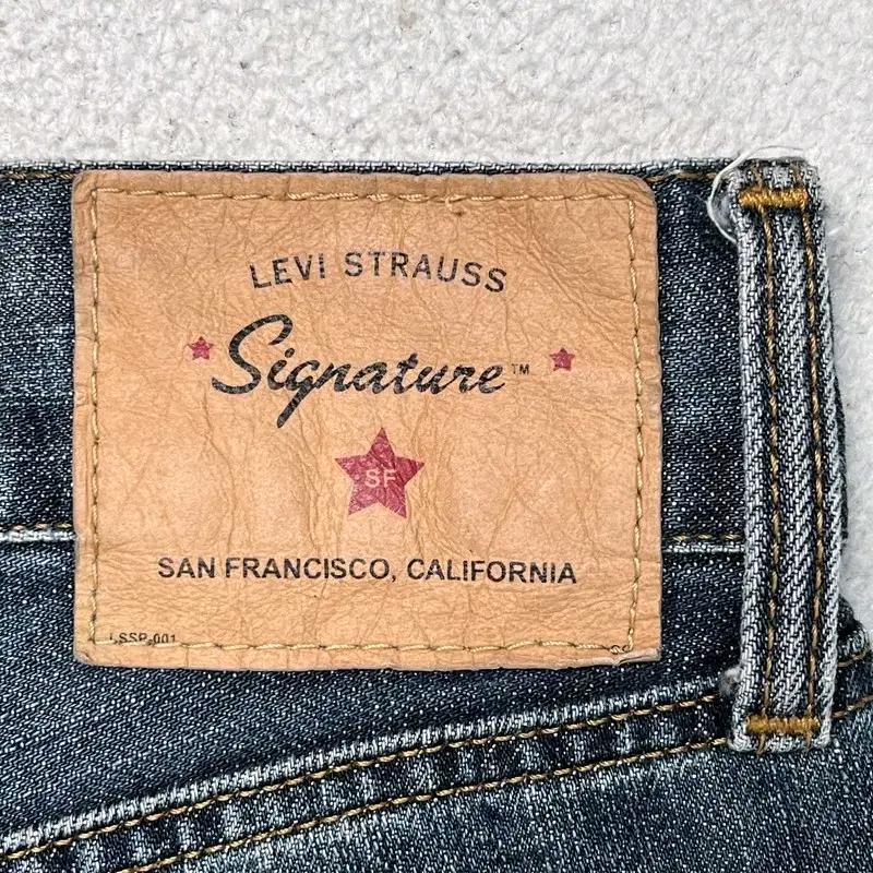 LEVI'S 시그니처 슬림 데님팬츠 W32 L34 7