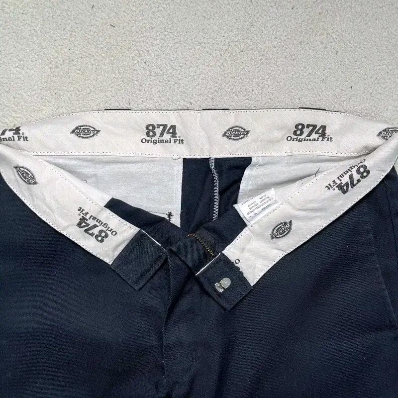DICKIES 874 오리지널 핏 워크팬츠 블랙 32X32 4