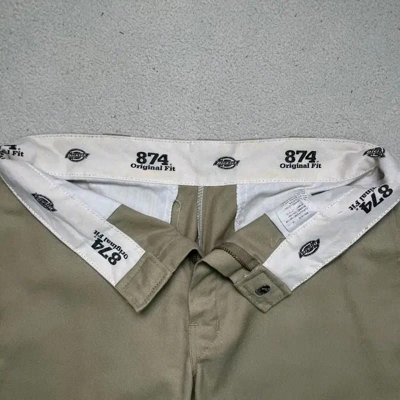 DICKIES 874 오리지널 핏 워크팬츠 베이지 32X32 4