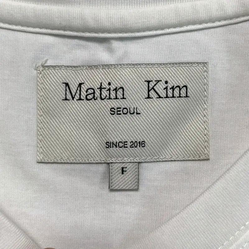 MATIN KIM 스타피쉬 그래픽 티셔츠 화이트 F 4