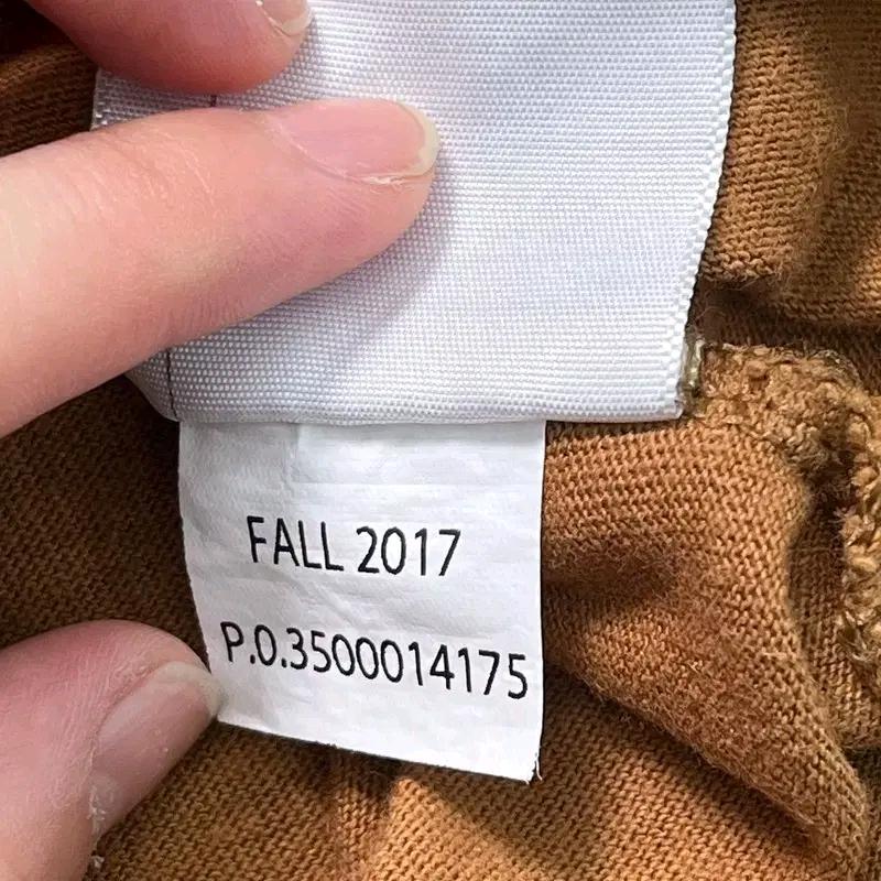 CARHARTT 오리지널핏 티셔츠 브라운 S 7