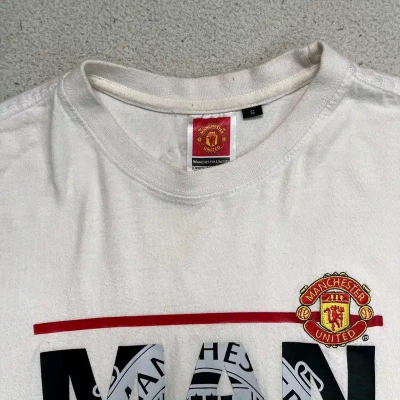 MANCHESTER UNITED 티셔츠 화이트 S 3