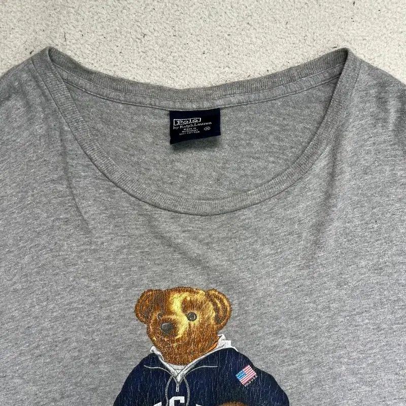 POLO BY RALPH LAUREN 빅베어 티셔츠 그레이 M 3