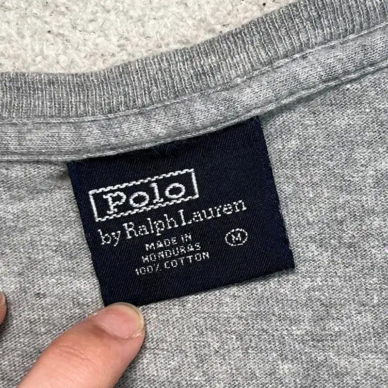 POLO BY RALPH LAUREN 빅베어 티셔츠 그레이 M 4