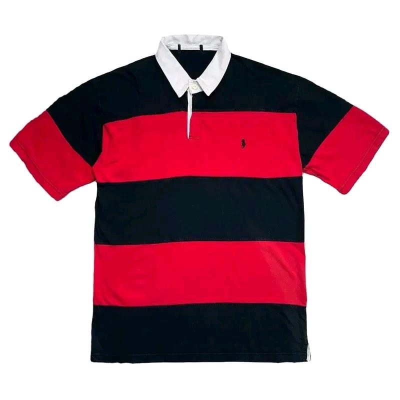 POLO BY RALPH LAUREN 럭비 티셔츠 레드 2